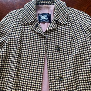 Vintage 1960’s Burberry Herringbone Trench Coat